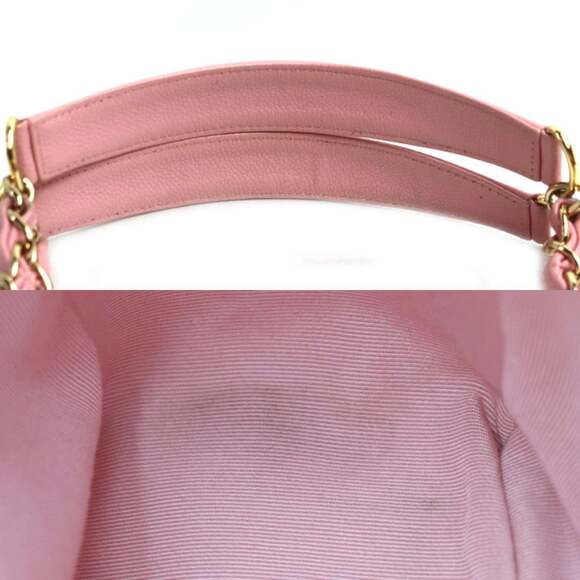 CHANEL Pink Caviar Leather Tote Bag - Picture 5 of 9